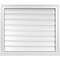 Ekena Millwork Vertical Surface Mount PVC Gable Vent: Functional, w/ 2"W x 2"P Brickmould Sill Frame, 30"W x 26"H GVPVE30X2603SF - alternate 1